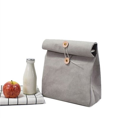 Mukautettu logotulostus Uudelleenkäytettävä lounaskassi lapsille