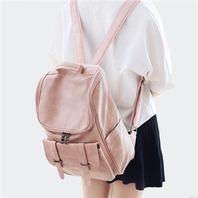 Laukku Naisten koulureppu Pu-nahkareput